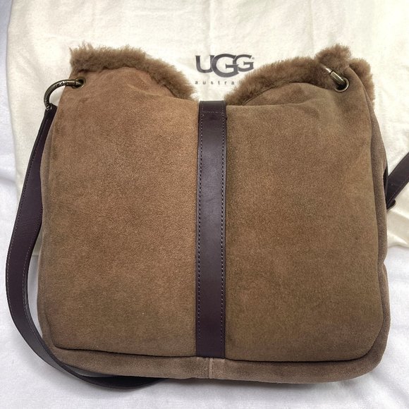 Auc Ugg Australia shearling  hobo/shoulder bag - Picture 6 of 16